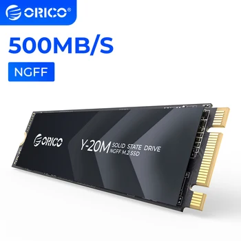 ORICO M.2 2280 SATA SSD 128GB/256GB/512GB/1TB/2TB/4TB Skaitymo greitis 500 MB/s NGFF Kietojo kūno diskas, skirtas 
