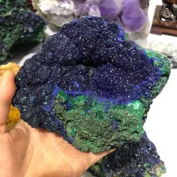 1PC Natūralus vivianitas Netaisyklingas gydomasis akmuo Mineralinis pavyzdys Mėlynas žalias kvarco kristalas Dovanų papuošalų aksesuaras Namų dekoras