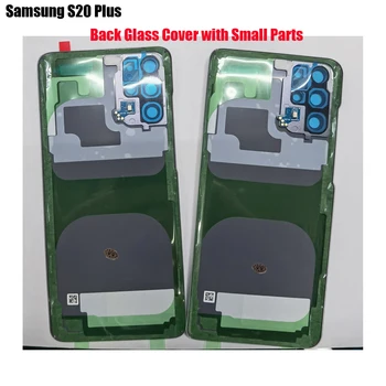 skirta SAMSUNG Galaxy S20 Plus S20Plus S20+ OEM Original New Back Battery Cover Case Galinių durų korpuso pakaitinio stiklo plokštė