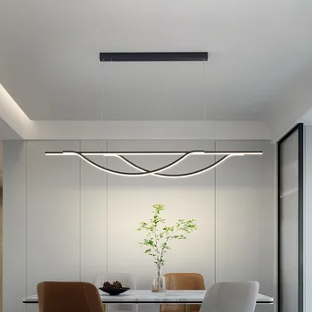 Kūrybingas modernus LED šviestuvas svetainei virtuvė valgomasis baras pakabinama lempa biuro namų meno dekoravimo šviestuvai