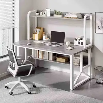 Modernūs mediniai biuro stalai Skaitymo klaviatūra Biuras Nešiojami biuro stalai Registratūra Darbas Scrivania Cameretta kambario baldai