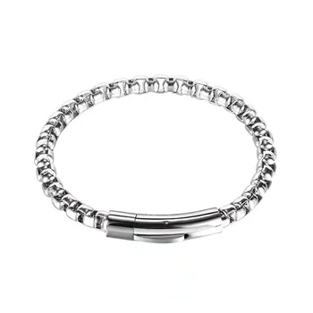 Nauja Kpop Titanium Steel Fang perlų magneto užsegimo apyrankė moterims Vyrai Aksesuarai Paprastumas Mada Asmenybės dizainas