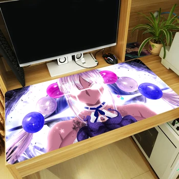 Anime Hololive VTuber Tsukumo Sana Mouse Pad Laptop Mice Mat stalo klaviatūros kilimėlis Storis Playmat Otaku Cosplay dovana