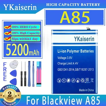 YKaiserin baterija A85 (Li416587JLY) 5200mAh Blackview A85 Bateria