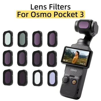 skirta DJI Osmo Pocket 3 sportinės kameros objektyvo filtrams UV CPL ND8/16/32/64/256/1000 Night Star NDPL rinkinio filtro pfotografijos priedas