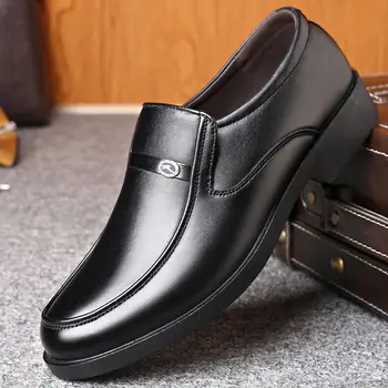 2023 Nauji vyriški odiniai batai plius dydžio odiniai batai Kvėpuojantys odiniai batai Laisvalaikio odiniai batai Verslo odiniai batai Vyrai