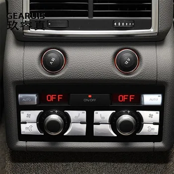 Galinis oro kondicionierius Ventiliacijos angos Rėmas Apdailos perjungimo mygtukas Dangtelio apdaila Audi Q7 4L 2005-2009 automobilių stilius Interjero aksesuarai