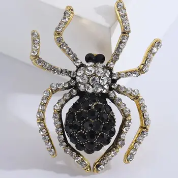 Sagės voro ornamento sagė Anti-fade Vintage Pin aksesuaras