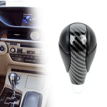Anglies pluošto odos automatinės transmisijos pavarų perjungimo rankenėlės rankenėlė skirta Lexus L 50 2006 2007 2008 2009 2010 2011 2012
