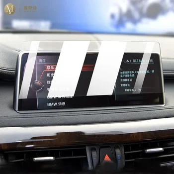skirta BMW X5 X6 F15 F16 2014-2018 m. automobilio salono centro konsolės ekrano užsklandos grūdinimo stiklo plėvelė Apsauga nuo įbrėžimų pirštų atspaudų refit