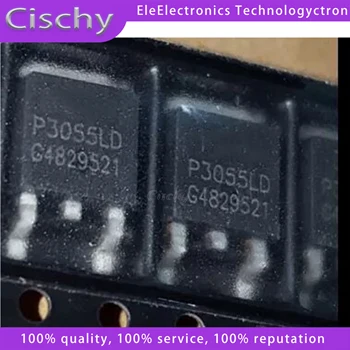 10PCS P3055LDG P3055LD Pagrindinės plokštės LCD priedai Aukštos įtampos MOS vamzdis TO-252