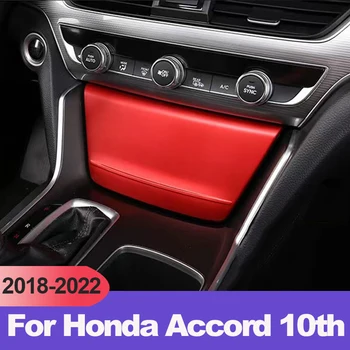 Honda Accord 10th X 2018 2019 2022 centrinis valdymas cigarečių žiebtuvėlio skydelio rėmo apdailos lipdukai ABS dekoratyviniai lipdukai