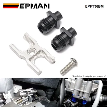 EPMAN aliuminio AN-10 oro alyvos aušintuvo adapterio tvirtinimo komplektas BMW E36 Euro, E82, E9X 135/335, E46 M3 EPFT36BM