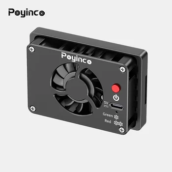 Poyinco aušinimo ventiliatoriai Sony Canon Fujifilm Fuji A7M4 ZVE1 A6700 A7C2 ZV-E10 ZV1 A7C R6 R5 R7 R8 90D XT4 XS10 X-H2S