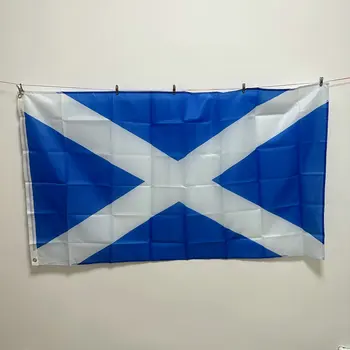CCHJ vėliava Nemokamas pristatymas 90x150cm Škotijos vėliava Poliesterio vėliava