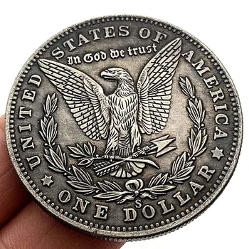 893 Klajojanti moneta Žalvarinė Senoji sidabrinė proginė monetų kolekcija Monetų reljefinė varinė sidabro moneta Medalis