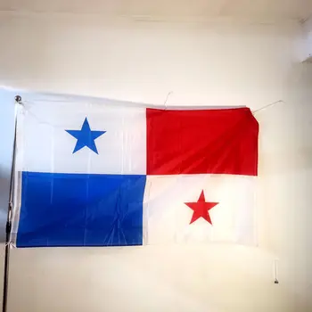 Panamos vėliava Panamos pasididžiavimo vėliava Kanalo zona Centrinė Amerika Panamos 90x150cm poliesteris