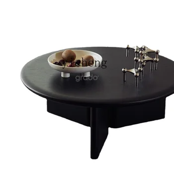 ZK Arbatos stalas Praktiškas šiaurietiško minimalistinio stiliaus buitinis medžio masyvas Mažas stalas Sofa ir arbatos stalas
