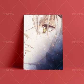 Wall Art Home Decor Japan Anime Boy Face hd Print Modular Picture Handsome Plakats Canvas Painting For Bedroom Artwork No Frame