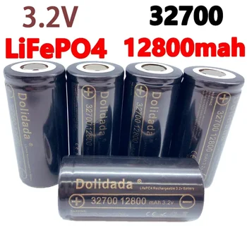 Original 32700 12800mAh 3.2V Lifepo4 įkraunama baterija Profesionali ličio geležies fosfato baterija Atsuktuvo baterija
