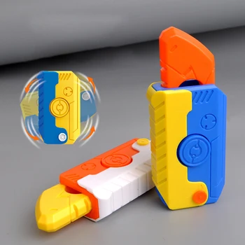 Naujas 3D ridikėlių peilis Tiesus šuolis Aukštos kokybės gravitacijos mini raktų pakabukas Vaikų dekompresijos stūmimo žaislo dovanos staigmena