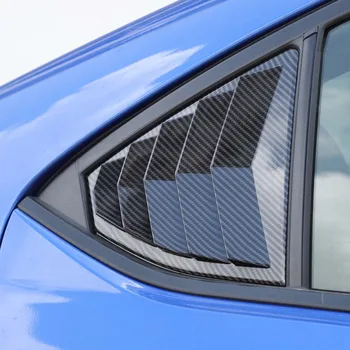 skirta Subaru WRX S4 STI VB 2022-2023 ABS anglies pluošto automobilio galinio lango trikampio užrakto lipduko dangtelio apdaila Automobilių priedai
