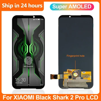 Super Amoled ekranas, skirtas Xiaomi Black Shark 2 Pro LCD ekranui 6.39