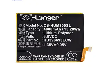 Cameron Sino Aukštos kokybės 4000 mAh baterija HB396693ECW Huawei Ascend Mate 8,NXT-AL10,NXT-CL00, DL00,NXT-L09,NXT-L29,NXT-TL00