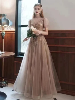 Elegantiškos vakarėlio suknelės moterims Prabangi vakarinė suknelė 2023 Prom chalatas Oficialus ilgas tinkamas prašymas Proga Vestuvės Moteriškos