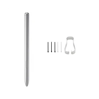 Stylus Pen, skirtas Samsung Galaxy S7 FE LTE S7Fe S6 Lite Tab S21 Ultra Tab S7 Telefonas Jutiklinis ekranas Jautrus pieštukas-sidabras