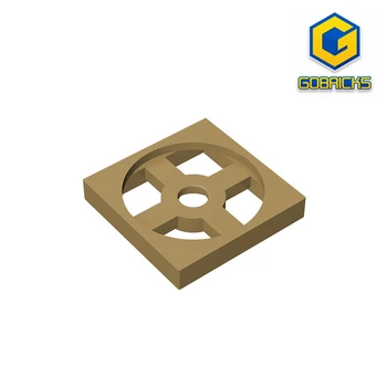 MOC DALYS GDS-949 Patefono 2 x 2 plokštė, pagrindas, suderinamas su LEGO 3680 žaislais Surenka statybinius blokus Techniniai