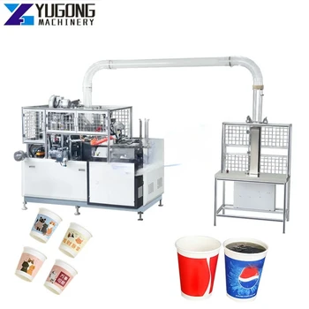 YG celiuliozės liejimo mašina Popieriaus arbatos puodelio mašina Popieriaus puodelio forma Gamybos linija Kavos popieriaus puodelių gaminimo mašina Popieriaus dubenėlių mašina