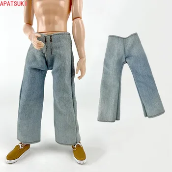 Mada Priežastinis dėvėjimas Kelnės Ken Boy lėlės rankų darbo kelnės 1/6 lėlių drabužiai Barbės vaikinui Keno lėlės aksesuarai Žaislai