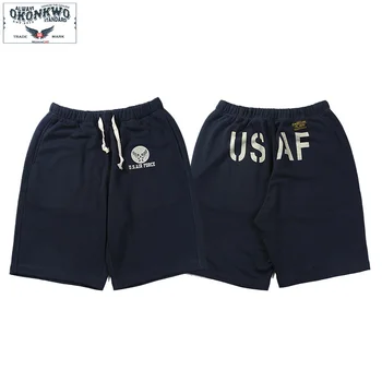 Summer Military USA Air Force 5-Point Guard Pants Outdoor Trekking Combat Sports Travel Loose USAF Middle Shorts Men's AMI Kaji