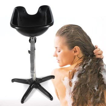 Nešiojamas salono plaukų plovimo mobilus baseino kriauklė šampūno kriauklė Atgalinio plovimo kriauklė salonui