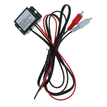 1 PC Car Bluetooth V4.0 DC12-24V Car Aux adapteris BT muzikos imtuvo modulio komplektas 2 RCA įvestis Universalūs automobilių priedai