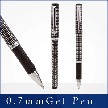 0.7mm Gelinis rašiklis W-377 5 rašikliai ir 10 originalios įrangos papildymų Juodas lygus rašalas