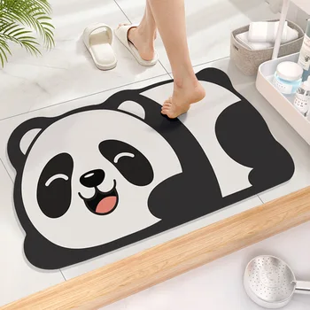 Animacinis gyvūnas netaisyklingai sugeriantis padas vonios diatominis purvas minkštas pagalvėlės durų kilimėlis neslidus vonios kambario virtuvės kilimėlis