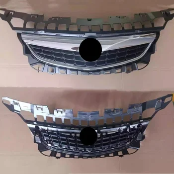 Body Kit Chrome Front Grille Grill Mask Grid Radiator for Opel Astra J 2010-2013 Auto Accessories