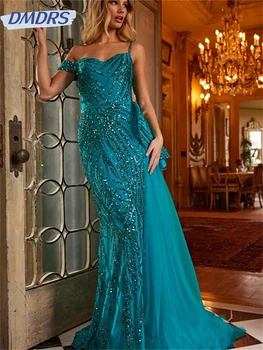 Prabangi karoliukų suknelė 2024 Žavinga vakarinė suknelė be rankovių Romantiška A linijos grindų ilgio suknelė Vestidos de Novia