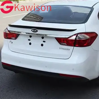 Automobilių priedai Kia Forte K3 2016 2017 ABS plastikinis nedažytas gruntas Uodegos bagažinės lūpų sparno galinio spoilerio apdaila