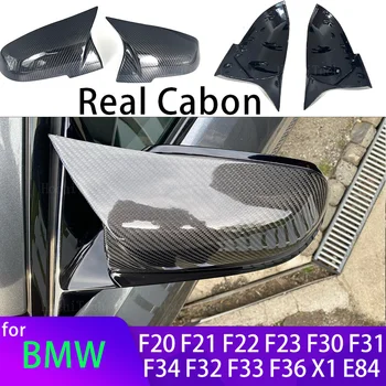Originalus tikro anglies pluošto šoninio veidrodžio dangtelio dangtelis BMW serijos 1 2 3 4 X M 420i F20 F21 F22 F23 F30 F32 F33 F36 X1