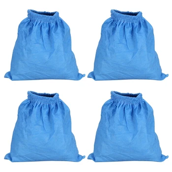 4X tekstiliniai filtrų maišeliai Karcher MV1 WD1 WD2 WD3 dulkių siurblio maišelio dulkių siurblio dalims MV1 filtro dangtelis