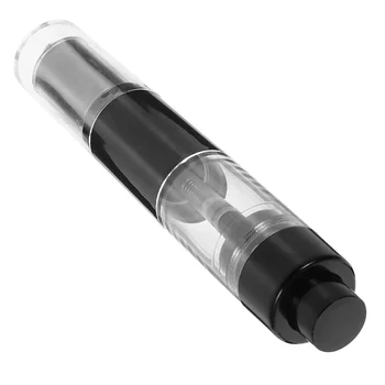 Push-type Makeup Brush Packaging Bottle All-in-one Portable Powder (button Black Fiber Hair PF-7) Travel