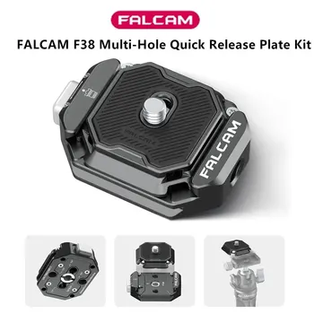 FALCAM F38 Pro kelių skylių atleidimo plokštelių rinkinys w Arca Swiss Quick Universal DSLR fotoaparato gimbal quick switch base 1/4'' 3/8'' varžtas