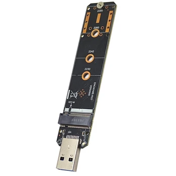 2X M.2 NVME SSD į USB3.2 GEN2 10Gbps adapteris M.2 NVME SSD adapteris skirtas 2230 2242 2260 2280 NVME M.2 SSD RTL9210B