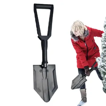 Didelio našumo sniego kastuvas Patogus naudoti kastuvas su daugkartinio naudojimo sniego valymo įrankiais Lengvas kastuvas sodams Balkono važiuojamoji dalis