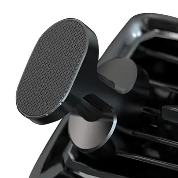 Telefono laikiklis automobilio magnetui Automatinis ventiliacinis telefono laikiklis su 1000g laikomąja galia Telefono stovas su metaliniu atbulinės eigos kabliu sunkvežimiams