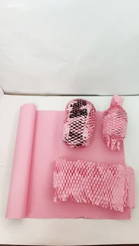 rožinis korio popieriaus dovanų pakavimo popierius Dovanų dėžutės užpildo medžiaga Vaisių pakuotės smūgiams atsparus užpildas Origami popierius