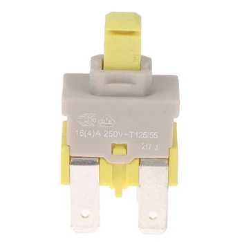 1PC E-jungiklis PA512C savaime užsifiksuojantis jungiklis 4pin indaplovės dulkių siurblio maitinimo mygtukas